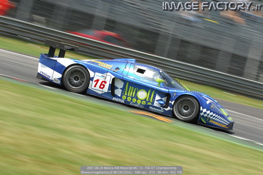 2007-06-24 Monza 436 Maserati MC 12 - FIA GT Championship